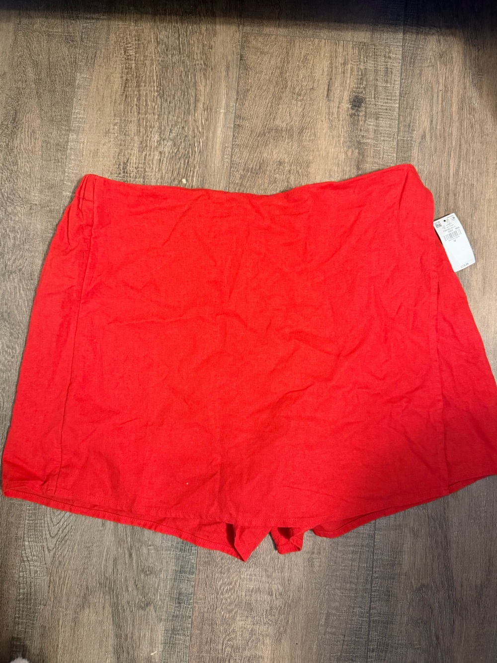 Old Navy Red Linen Women’s Skort